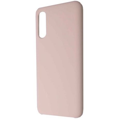 Чехол- накладка для Samsung A705 A70 SILICONE CASE NL OP светло- розовый (18)