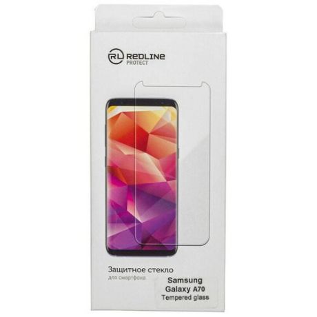Red Line Защитное стекло для экрана Redline для Samsung Galaxy A70 1шт. (УТ000017549)