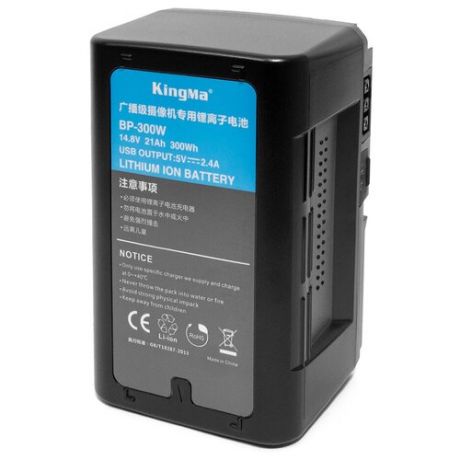 Аккумулятор KingMa BP-300W V-Mount 14.8V 300Wh
