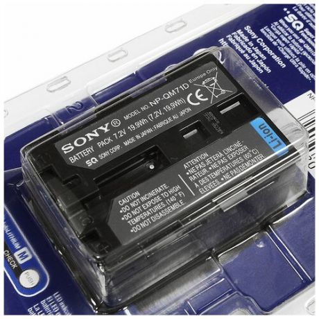 Аккумуляторная Батарея Sony NP-QM71D