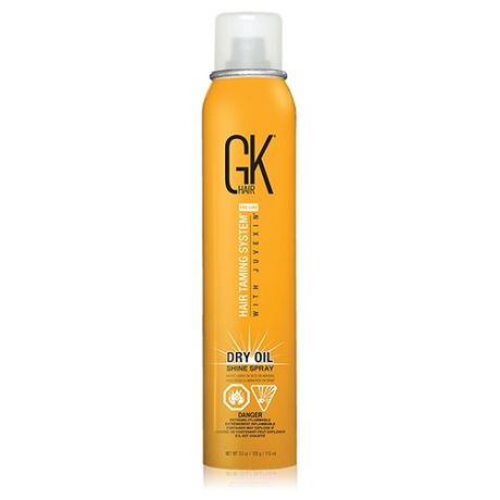 GKhair Спрей - блеск Dry Oil Shine Spray, 115 мл