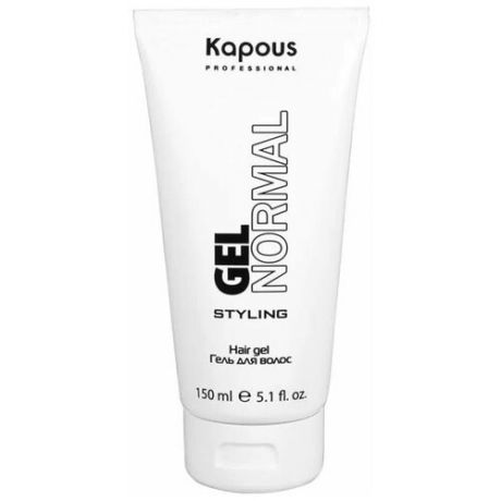 Kapous Professional / Гель для волос нормальной фиксации Gel Normal серии, Styling, 150 мл для укладки и стайлинга