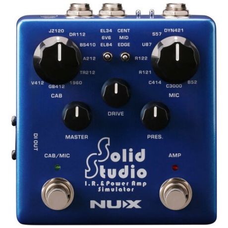 Симулятор гитарных усилителей NUX NSS-5 Solid-Studio