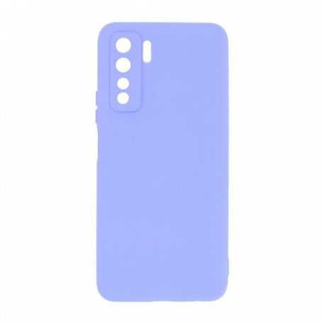 Силиконовый чехол Silicone Case для Huawei Honor 30S (CDY-NX9A) / Nova 7 SE (CDY-AN00), фиолетовый