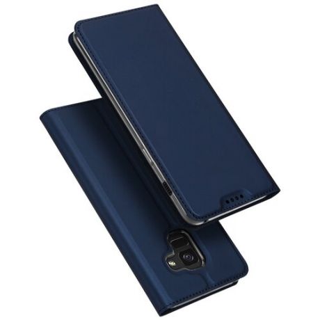 Чехол-книжка Nokia 8, DU DU, боковой, синий