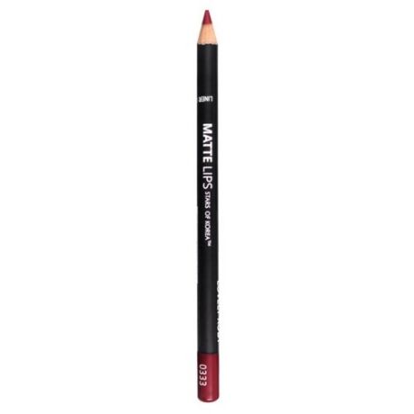 Art Soffio карандаш для губ Matte Lips 820L 0326 Roseate Fucshia