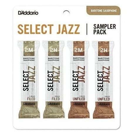 Набор тростей для саксофона баритон DAddario DSJ-L2M Select Jazz