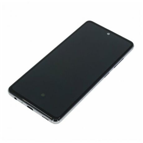 Дисплей для Samsung A525 Galaxy A52 (в сборе с тачскрином) в рамке, черный, OR100