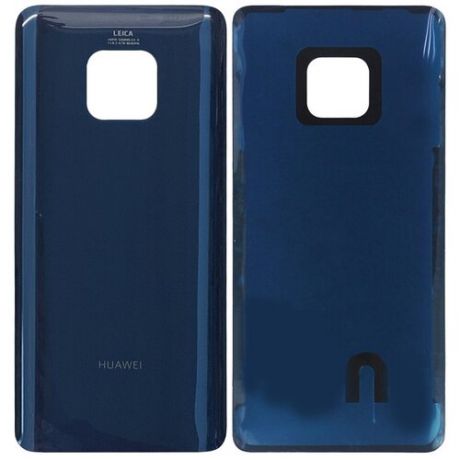 Задняя крышка для Huawei Mate 20 Pro, синяя (Midnight Blue)