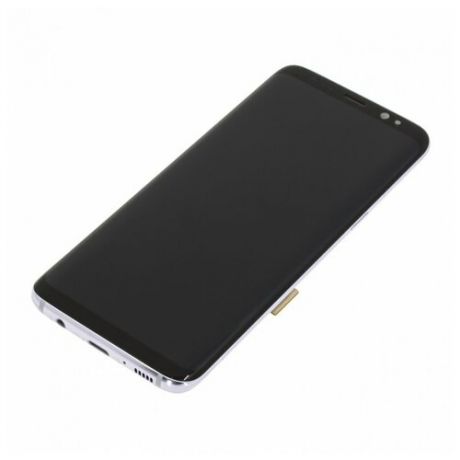 Дисплей для Samsung G950 Galaxy S8 (в сборе с тачскрином) в рамке, фиолетовый, OR100