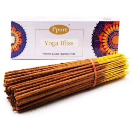 Благовония Ppure Yoga Bliss блаженство йоги, 200 гр, достижение баланса духовного и физического, идеально для йоги