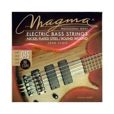 Magma Strings BE170N Струны для бас-гитары Серия: Nickel Plated Steel Калибр: 45-65-85-105 Обмо