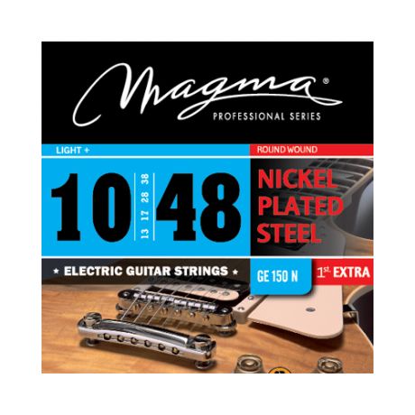 Magma Strings GE150N Струны для электрогитары Серия: Nickel Plated Steel Калибр: 10-13-17-28-38-