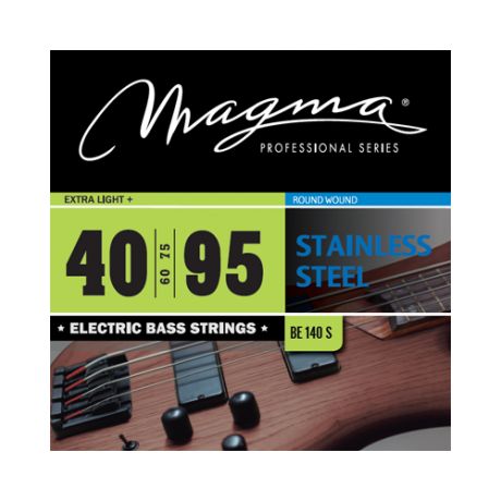 Magma Strings BE140S Струны для бас-гитары Серия: Stainless Steel Калибр: 40-60-75-95 Обмотка: