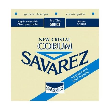 Комплект струн для классической гитары Savarez New Cristal-Corum 500CJ