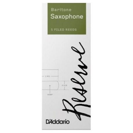 Трости для саксофона баритон DAddario DLR0520 Reserve