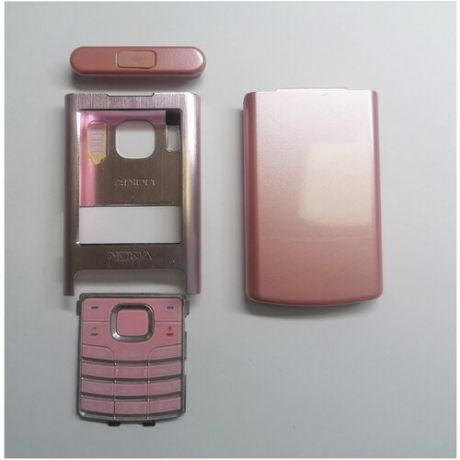 Корпус Nokia 6500сl розовый с клавиатурой