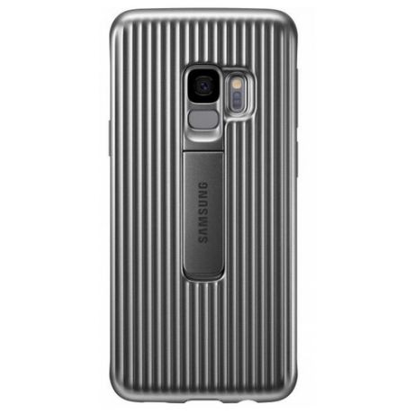 Чехол-накладка Samsung EF-RG960 для Galaxy S9 серебристый