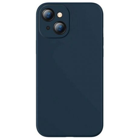 Чехол Baseus Liquid Silica Gel Protective case для iPhone 13, цвет Синий (ARYT000603)