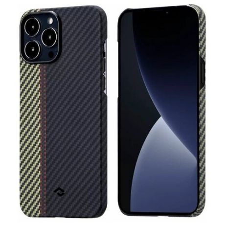 Чехол Pitaka Fusion Weaving MagEZ Case 2 для iPhone 13 Pro Overture/iPhone 13 Pro /Carbon/Чехол для айфон 13 Про/Айфон/Питака /Pitaka/13 Pro/Case
