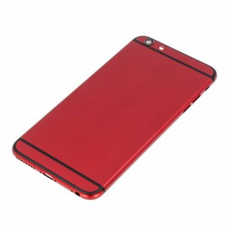 Корпус для Apple iPhone 6 Plus, красный с черным