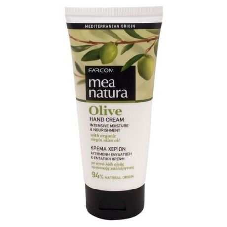 Mea natura Крем для рук Olive Intensive Moisture & Nourishment, 100 мл