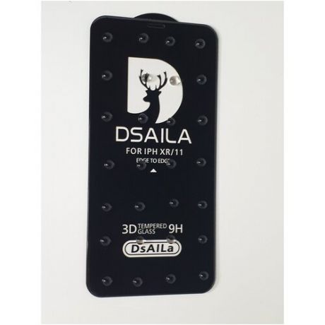 Защитное стекло 3D DSAILA для iPhone 11/XR