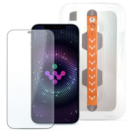 Защитное стекло iGrape самоклеящееся для iPhone 12 Mini, Прозрачное