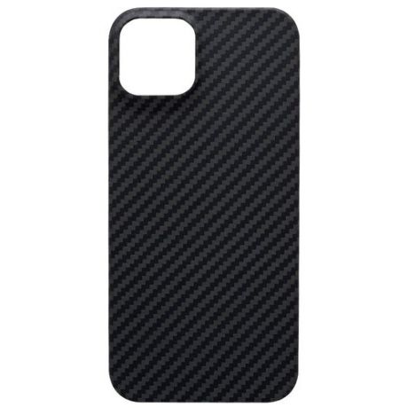Карбоновый чехол для iPhone 13, Черный, iGrape