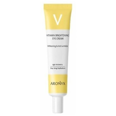 Aronyx Крем для глаз тонизирующий витаминный с пептидами - Medi flower vitamin brightening, 40мл