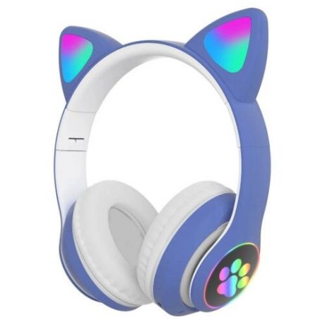 Беспроводные наушники Bluetooth со светящимися кошачьими ушами