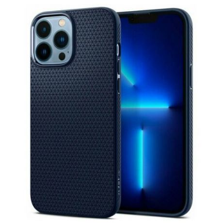 Чехол Spigen Liquid Air (ACS03259) для iPhone 13 Pro (Navy Blue)