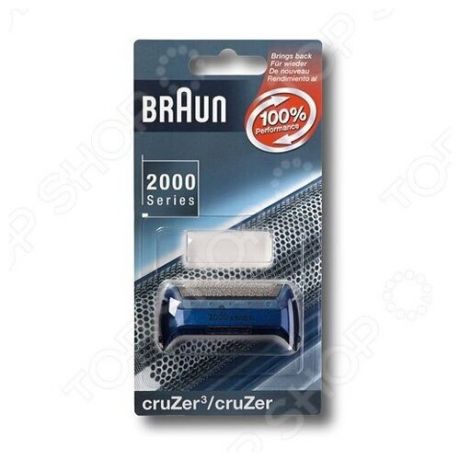 Сетка Braun 2000 CruZer 20S red