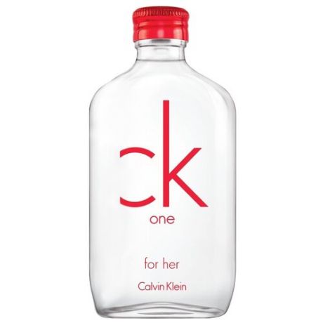Calvin Klein Женская парфюмерия Calvin Klein CK One Red Edition for Her (Кельвин Кляйн КК Уан Ред фо Хе) 100 мл
