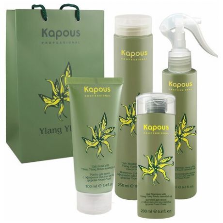 Kapous Professional Набор для сухих волос с эфирным маслом Иланг-Иланг