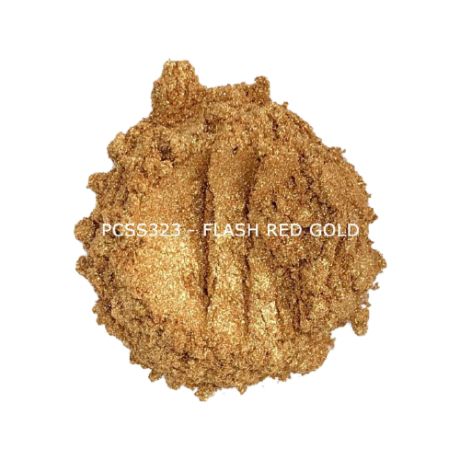 Перламутровый пигмент PCSS221 - Вспыхивающий золотой, 20-100 мкм (Flash Gold), Фасовка По 100 г
