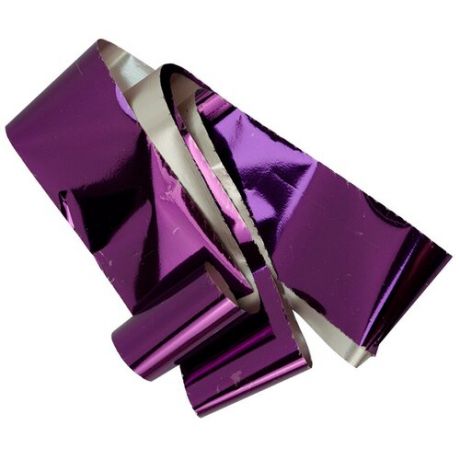 Фольга для дизайна ногтей металл "Фиолетовый