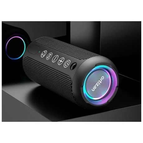 Влагозащищённая Bluetooth-колонка Ortizan X10 с мощным аккумулятором и LED-подсветкой