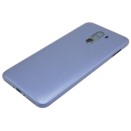 Задняя крышка для Xiaomi Pocophone F1 (синяя)
