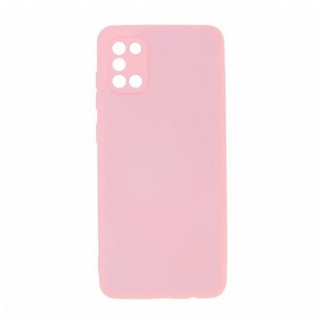 Силиконовый чехол Silicone Case для Samsung A315 Galaxy A31, светло-розовый