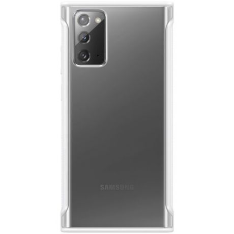 Чехол клип-кейс Samsung для Samsung Galaxy Note 20 Clear Protective Cover белый EF-GN980CWEGRU