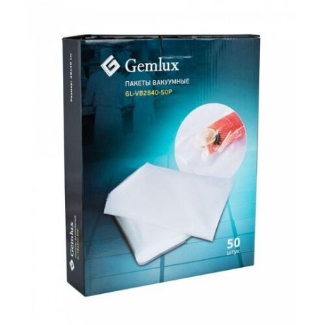 Пакет для вакуумного упаковщика GEMLUX GL-VB2840-50P