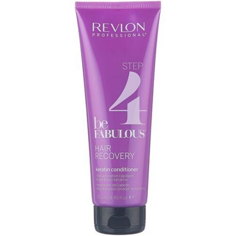 Revlon Professional кондиционер для волос Be Fabulous Hair Recovery keratin step 4, 250 мл