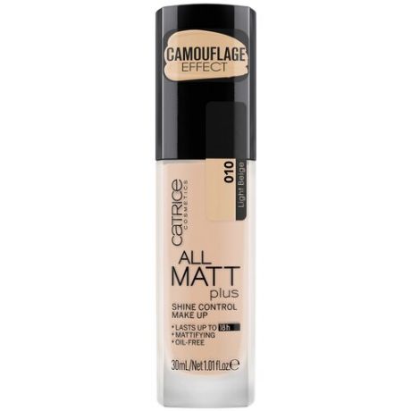 CATRICE Тональный крем All matt plus shine control, 30 мл, оттенок: 046 neutral toffee