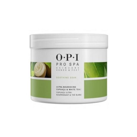 OPI Pro Spa Skin Care Средство для педикюрной ванночки Soothing Soak 110 г баночка