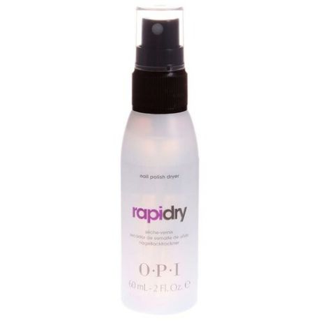 OPI Верхнее покрытие RapiDry Spray, прозрачный, 60 мл