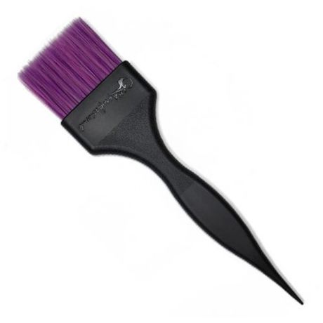 Gera Professional, Кисть "Идеал", смешанная фиолетовая щетина, цвет черный