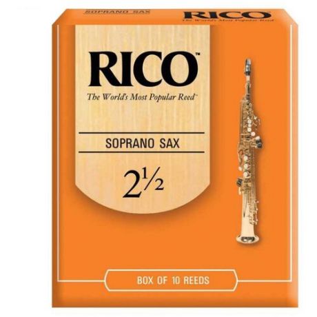 Трости для саксофона сопрано DAddario Woodwinds Rico RIA1025