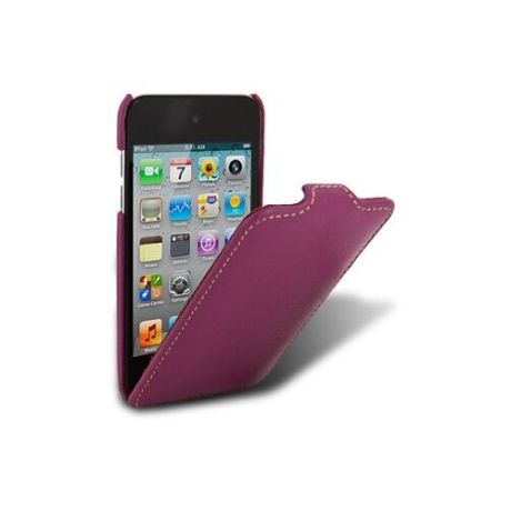 Кожаный чехол для iPod Touch 4 Melkco Leather Case - Jacka Type (Purple LC)