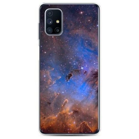 Силиконовый чехол "Туманность 5" на Samsung Galaxy M31s / Самсунг Галакси M31s